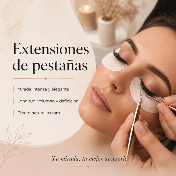 Extensiones de pestañas